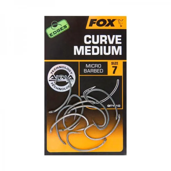 NextFish - Horgász webshop és horgászbolt - FOX EDGES Curve Medium - Size 6 horog