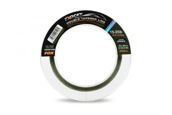 NextFish - Horgász webshop és horgászbolt - Fox double tapered line 15-35lb 0.33mm - 0.50mm x 300m monofil zsinór