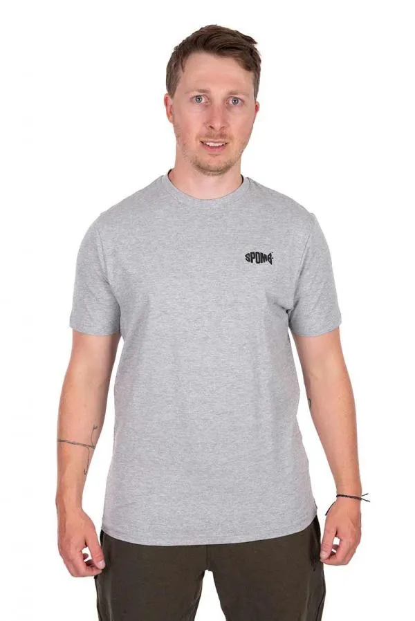 NextFish - Horgász webshop és horgászbolt - Fox Spomb T Shirt Grey  SMALL póló