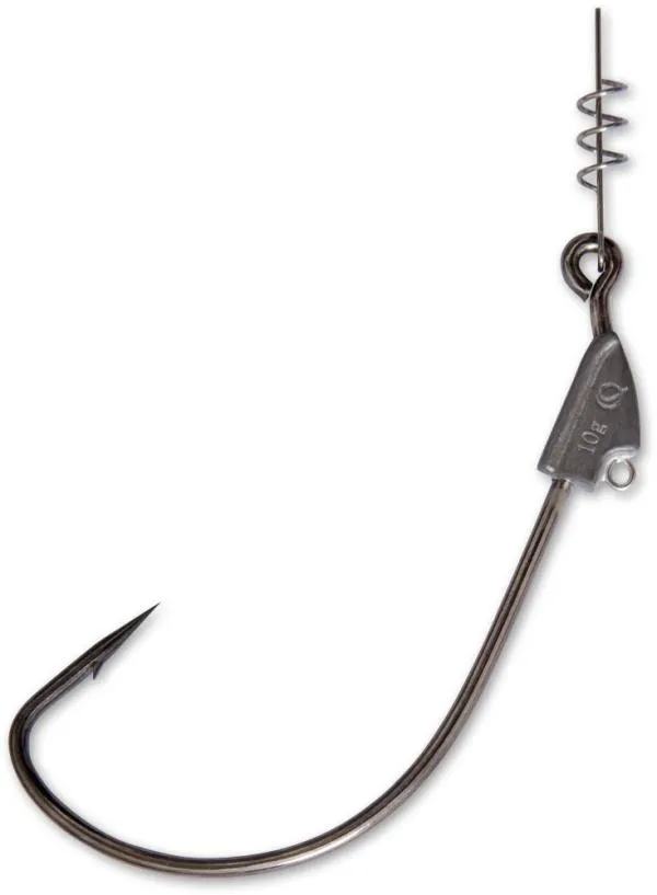 NextFish - Horgász webshop és horgászbolt - 20g 9,0cm black nikkel Quantum Q-Hooks Offset Big Pike 2darab