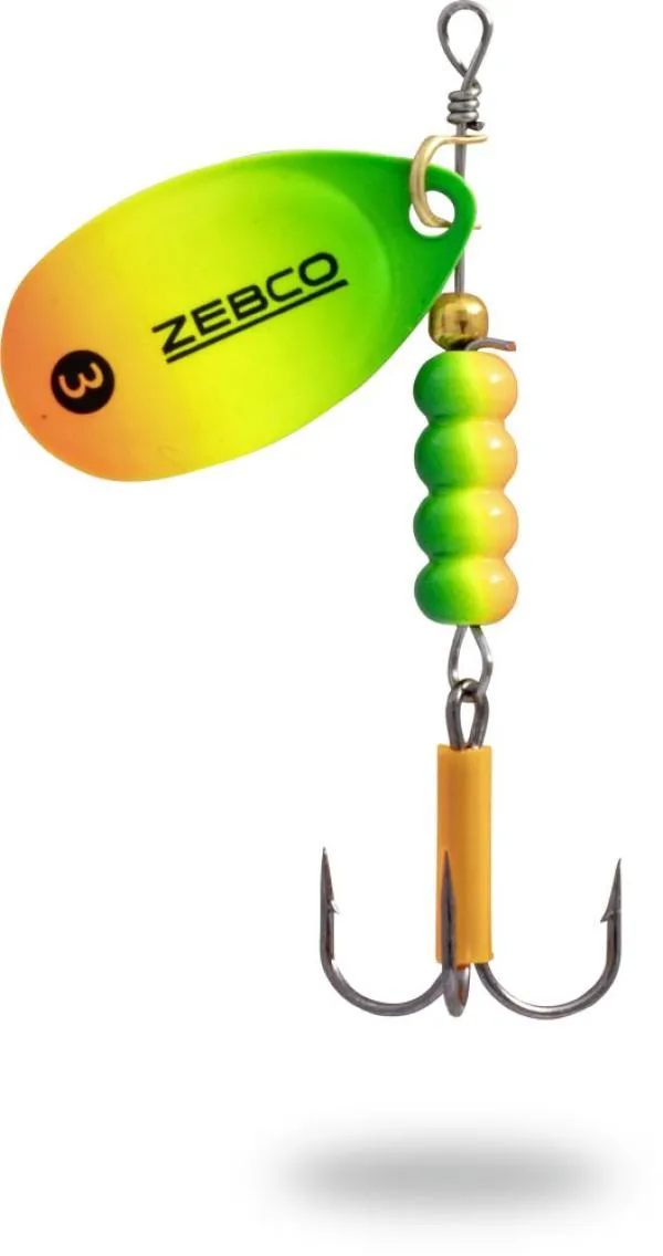 NextFish - Horgász webshop és horgászbolt - 13g ezüst / firetiger Zebco Trophy Z-Blade No. 5