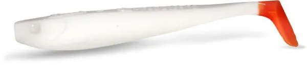 NextFish - Horgász webshop és horgászbolt - 3,5g 8cm solid white uv-tail Quantum Q-Paddler