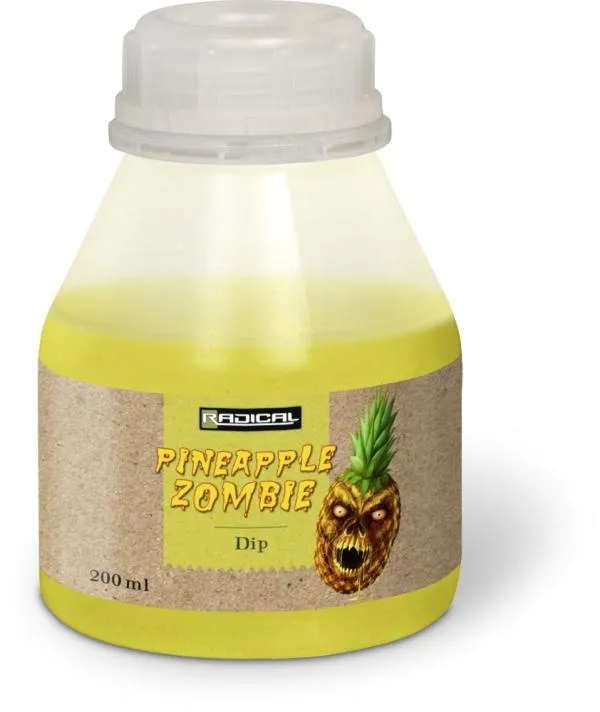 NextFish - Horgász webshop és horgászbolt - sárga Zebco Z-Carp™ Pineapple Zombie Dip 200ml