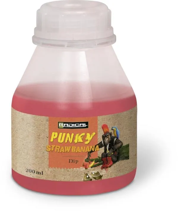 NextFish - Horgász webshop és horgászbolt - bright piros Zebco Z-Carp™ Punky Strawbanana Dip 200ml