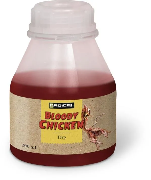 NextFish - Horgász webshop és horgászbolt - piros/barna Zebco Z-Carp™ Bloody Chicken Dip 200ml