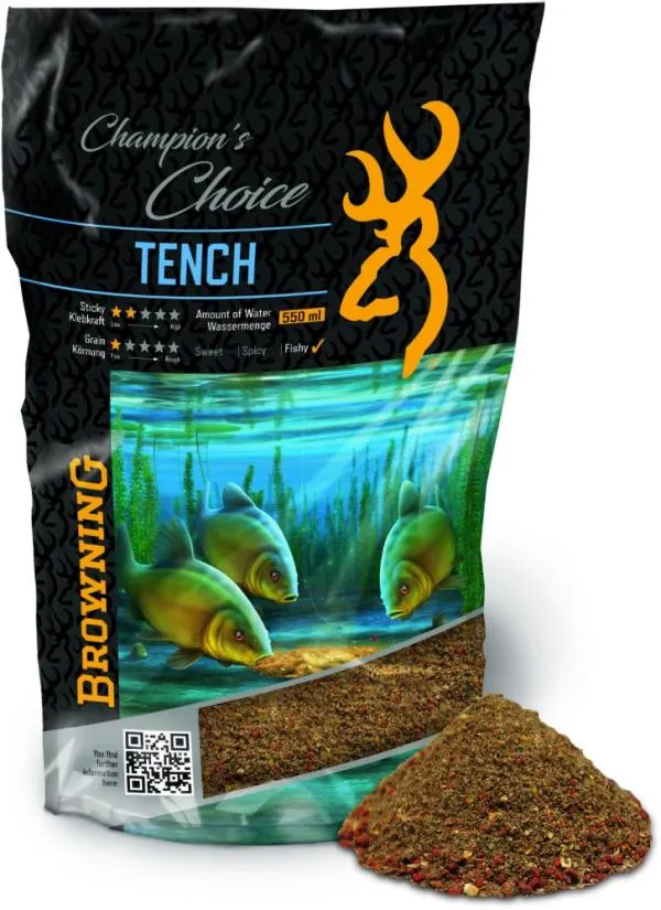 NextFish - Horgász webshop és horgászbolt - Browning Chamipon Choice Tench 1kg etetőanyag