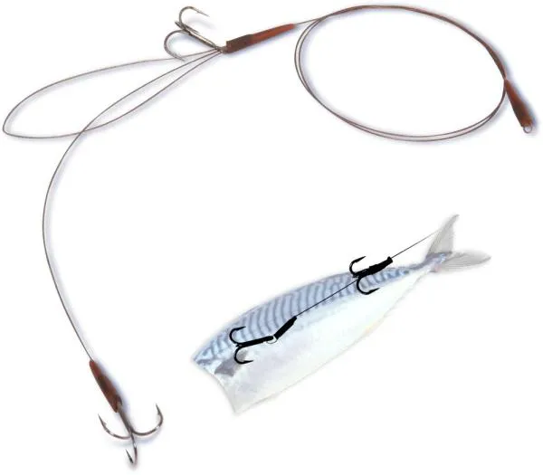 NextFish - Horgász webshop és horgászbolt - #6 Quantum Mr. Pike Távdobó előke Claw Hook terepszín 14kg,30lbs
