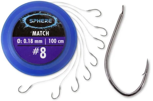 NextFish - Horgász webshop és horgászbolt - Browning Sphere Match #8 black nikkel ? 0,18mm