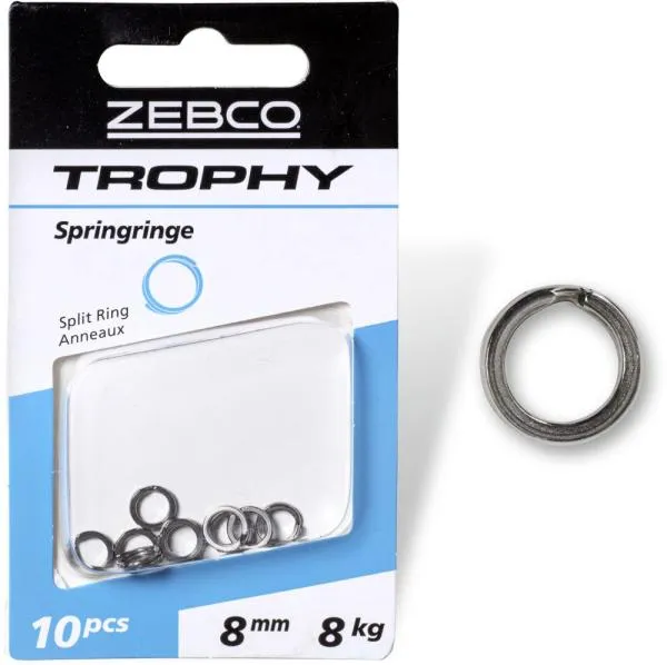 NextFish - Horgász webshop és horgászbolt - 6mm Zebco Trophy osztott gyűrű 10darab