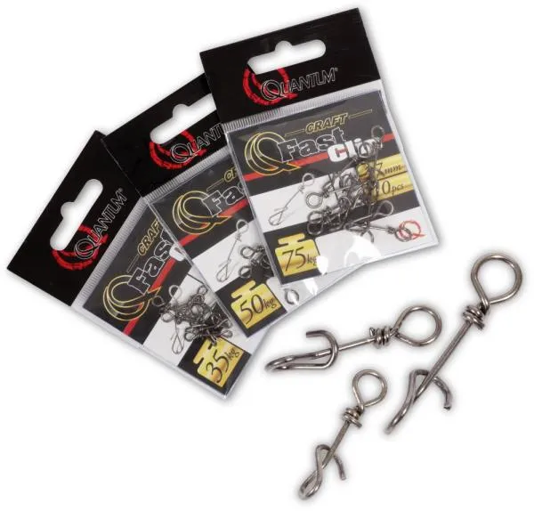 NextFish - Horgász webshop és horgászbolt - 2,7cm Quantum Fast Clip L 10darab ?1,0mm