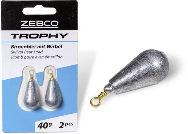 NextFish - Horgász webshop és horgászbolt - 35g Zebco Trophy Forgós körteólom 2darab