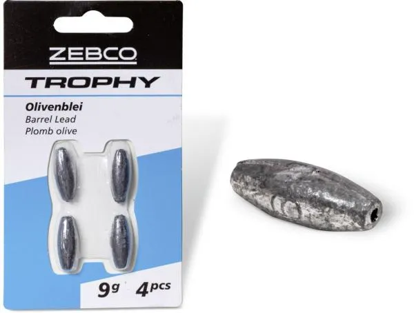 NextFish - Horgász webshop és horgászbolt - 12g Zebco Trophy Szivarólom 3darab