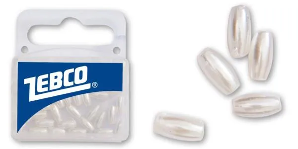 NextFish - Horgász webshop és horgászbolt - 6mm Zebco Z-Sea Rice Beads perlmutt 100darab ?3mm,?1mm