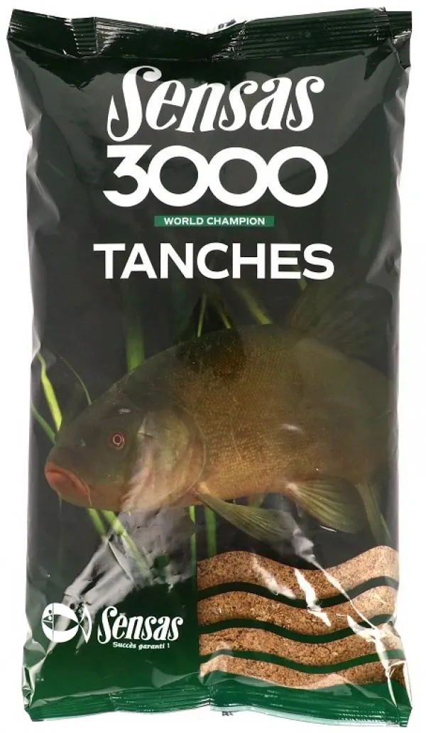 NextFish - Horgász webshop és horgászbolt - Sensas 3000 Tench (compó) 1kg etetőanyag 