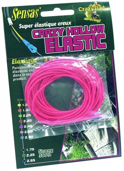 NextFish - Horgász webshop és horgászbolt - Rakósgumi crazy hollow soft 800 3m 2,8 mm