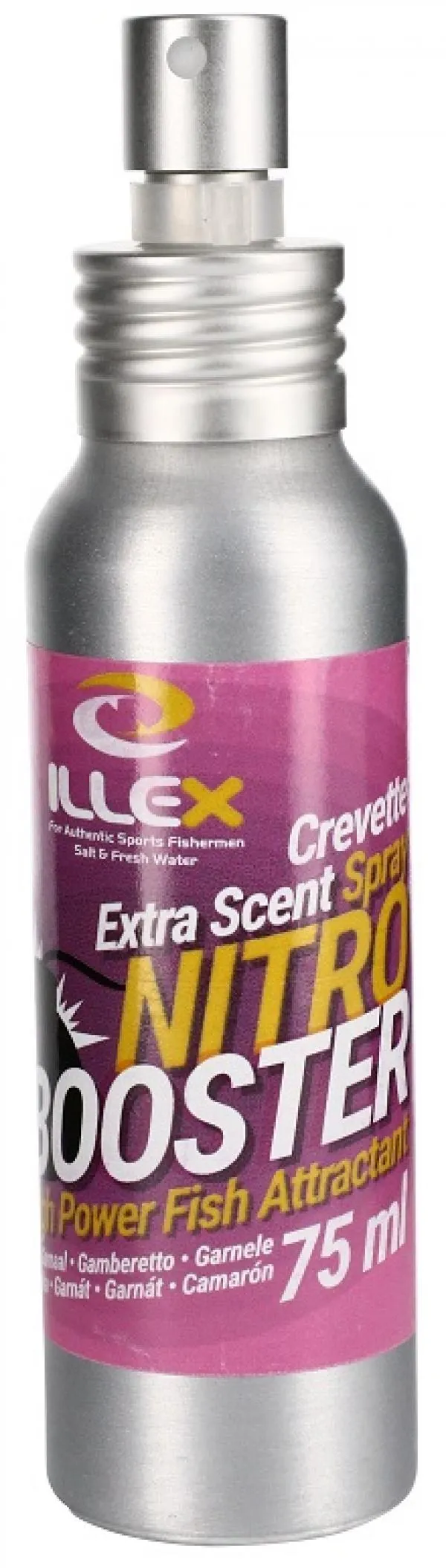 NextFish - Horgász webshop és horgászbolt - Illex Nitro Booster spray 75ml - garnélarák