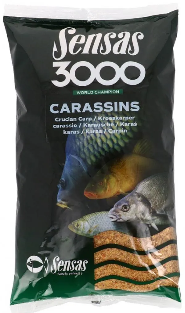 NextFish - Horgász webshop és horgászbolt - Sensas 3000 Carassins (kárász) 1kg etetőanyag 