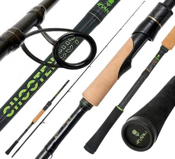 NextFish - Horgász webshop és horgászbolt - GUNKI Chooten Cut Supersize S 2,25m XH 21-56/80g pergető bot