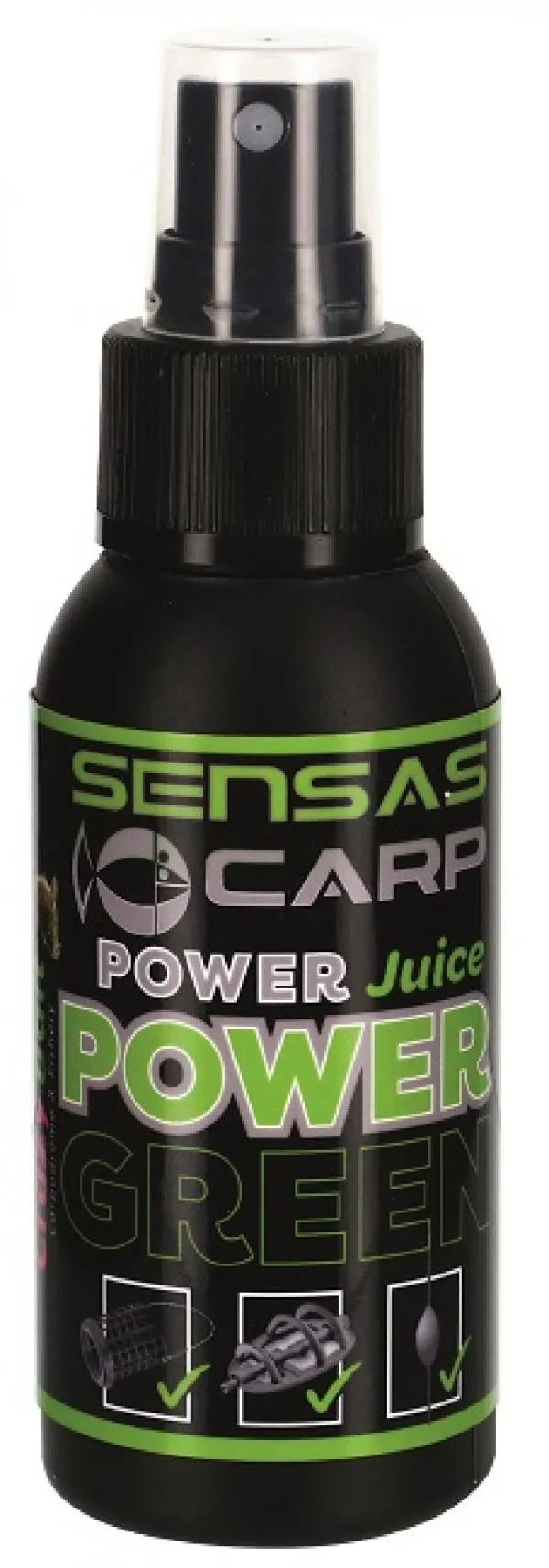 NextFish - Horgász webshop és horgászbolt - Sensas Juice Power Green (fokhagyma) 75ml