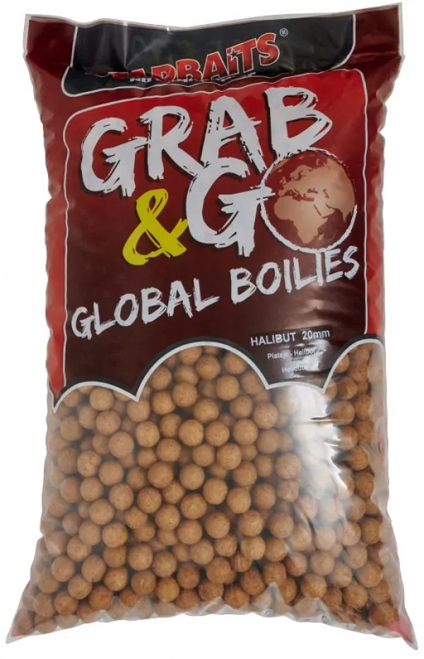 NextFish - Horgász webshop és horgászbolt - STARBAITS Global Boilies HALIBUT 14mm 10kg Etető Bojli