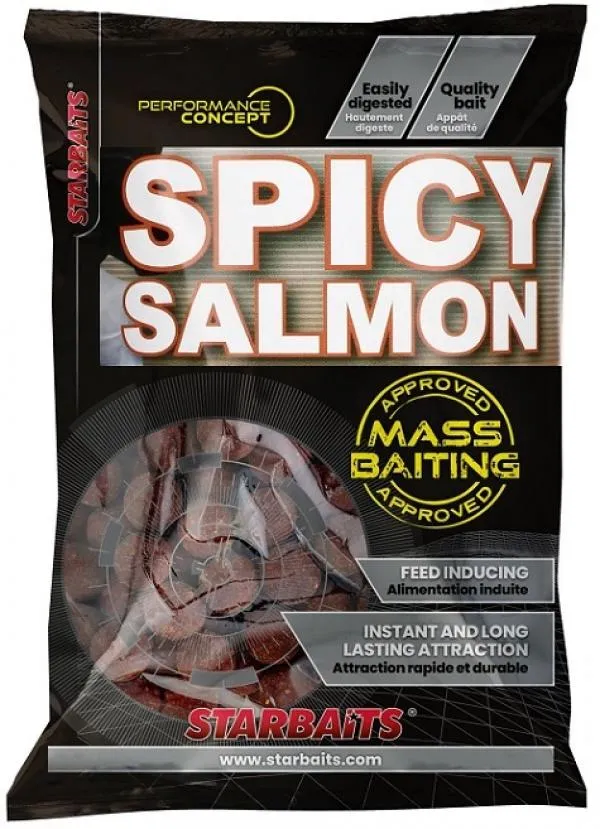 NextFish - Horgász webshop és horgászbolt - Mass Baiting Boilies Spicy Salmon 20mm 3kg