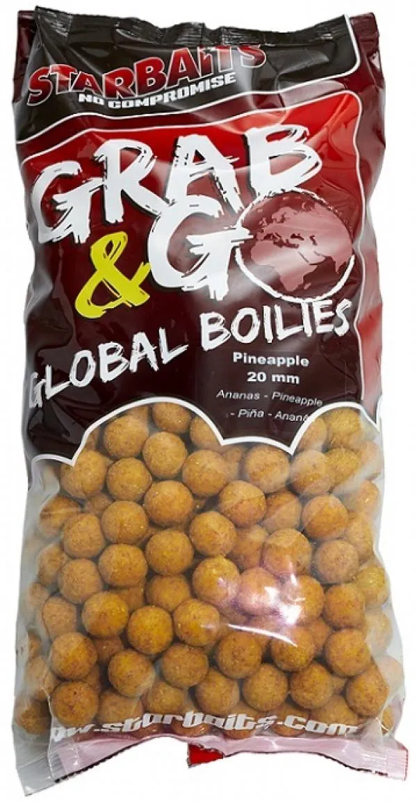 NextFish - Horgász webshop és horgászbolt - Global Boilies PINEAPPLE 24mm 2,5kg