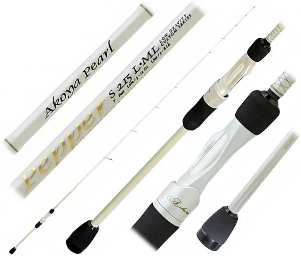 NextFish - Horgász webshop és horgászbolt - ILLEX Pepper X5 S L-ML Akoya Pearl (2,15m 3-12g) pergető horgászbot