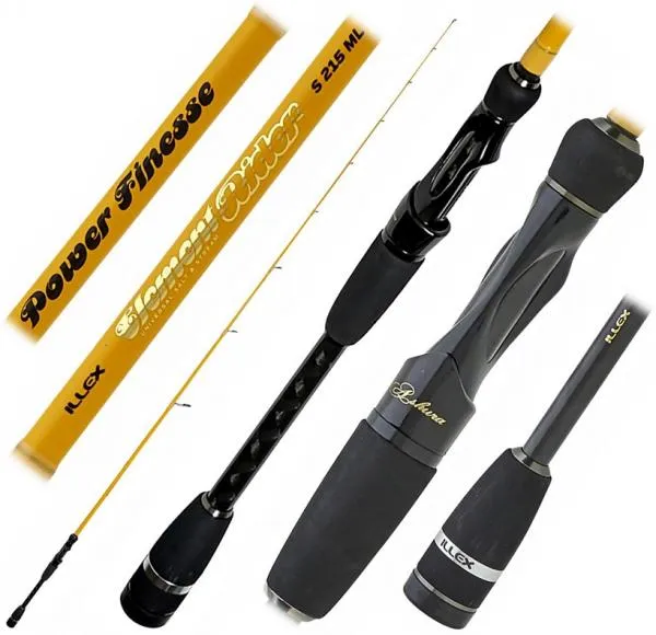 NextFish - Horgász webshop és horgászbolt - ILLEX Element Rider X5 S M Stalking S (2,15m 15-21g) pergető horgászbot