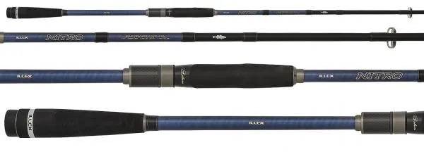 NextFish - Horgász webshop és horgászbolt - ILLEX Nitro S MH Blue Tracker (2,40m 10-35g) pergető horgászbot