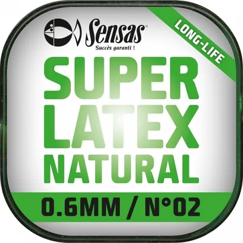 NextFish - Horgász webshop és horgászbolt - Rakósgumi Super Latex Natural 6m 1,6 mm
