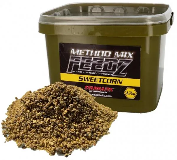 NextFish - Horgász webshop és horgászbolt - Starbaits Feedz Method Mix Sweetcorn (édes kukorica)1,7kg etetőanyag