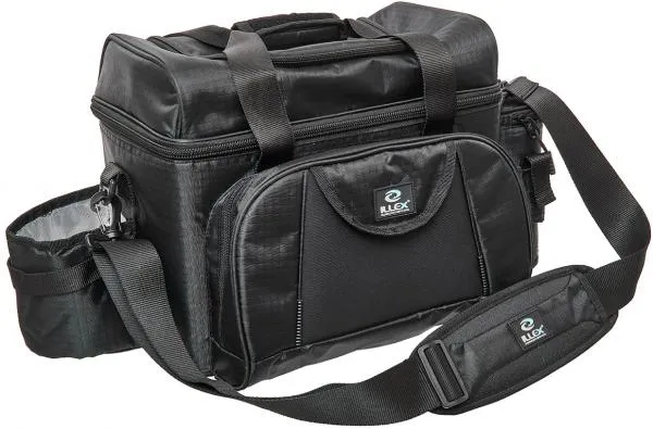 NextFish - Horgász webshop és horgászbolt - Illex Táska Vertical Bag Black 51x30x30cm Pergető hátizsák