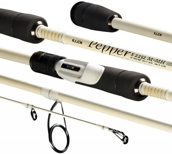 NextFish - Horgász webshop és horgászbolt - Illex Pepper X5 S 2,25m M-Silver Ops 7-30g (2) pergető horgászbot