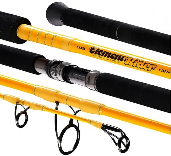 NextFish - Horgász webshop és horgászbolt - Illex Element Rider X5 S 2,4m XH Reef Ripper 80-250g (1+1) harcsázó és tengeri horgászbot