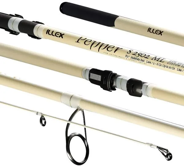 NextFish - Horgász webshop és horgászbolt - Illex Pepper X5 S 2,5m ML Magic Stick 2-6g/10g (2) pergető horgászbot