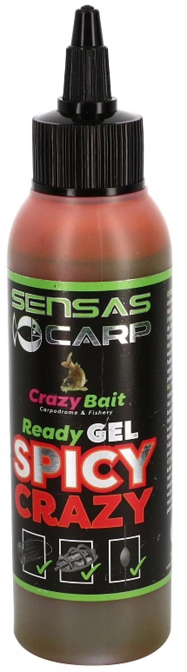 NextFish - Horgász webshop és horgászbolt - Sensas Gel Crazy Spicy (Fűszer) 115ml