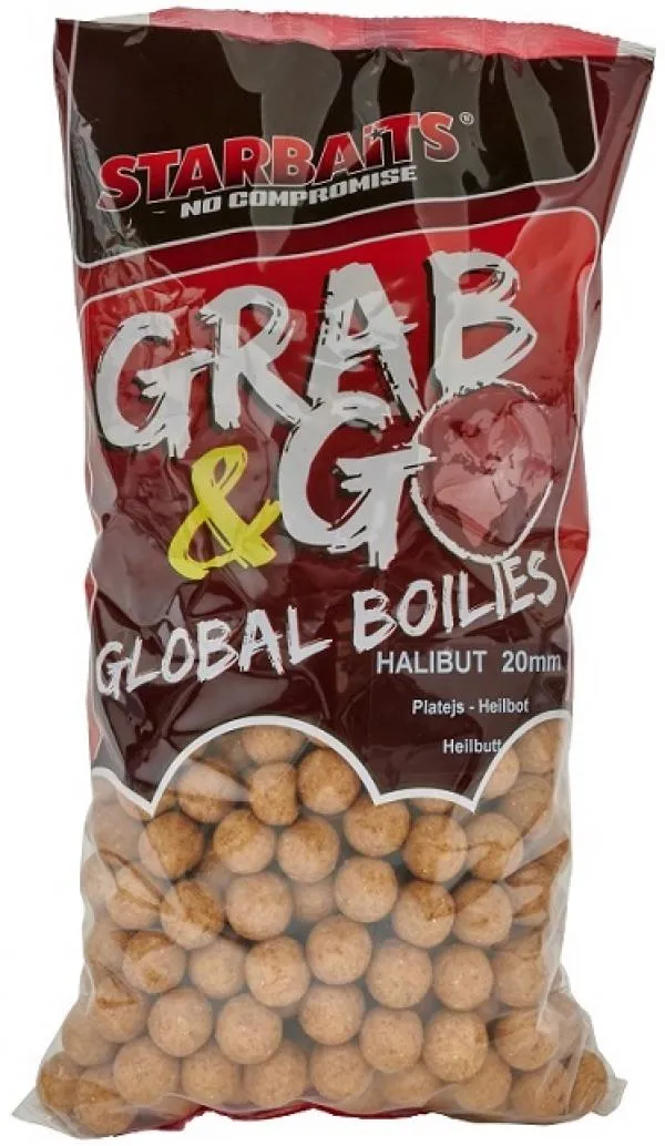 NextFish - Horgász webshop és horgászbolt - Global Boilies HALIBUT 24mm 2,5kg