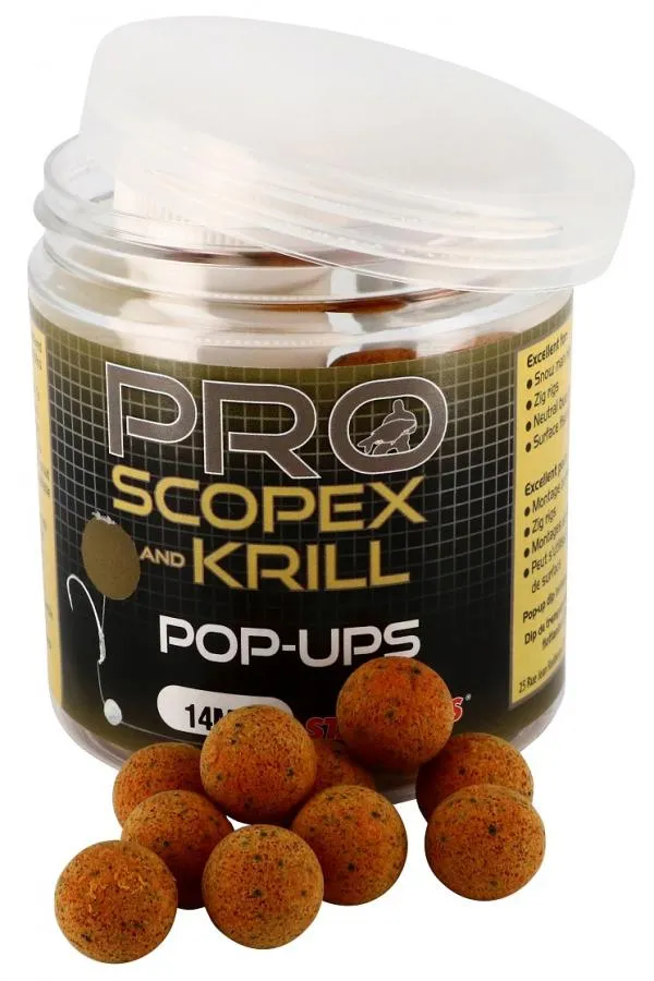 NextFish - Horgász webshop és horgászbolt - STARBAITS Pro Scopex & Krill 60g 14mm PopUp