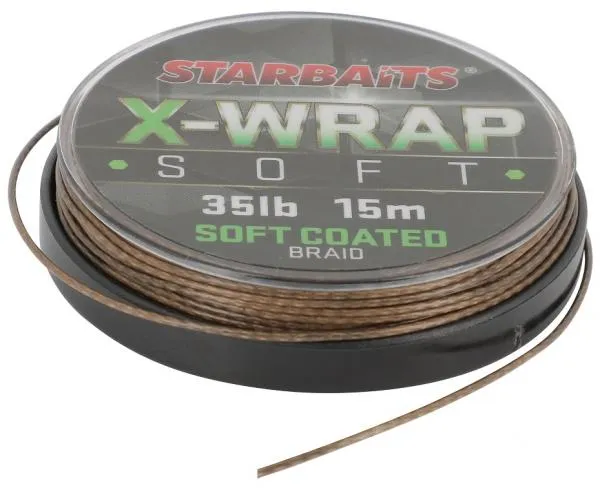 NextFish - Horgász webshop és horgászbolt - Starbaits fonott Előkezsinór X WRAP SOFT COATED 25LB 15m