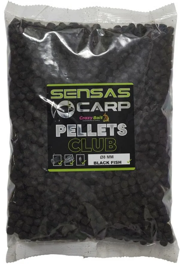 NextFish - Horgász webshop és horgászbolt - Pellet Club Black Fish 10kg 8mm