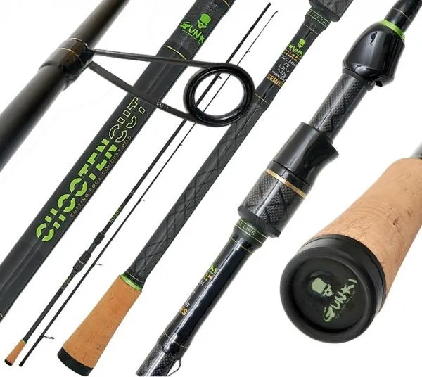 NextFish - Horgász webshop és horgászbolt - GUNKI Chooten Cut Sharp S 2,15m M/ML 5-15/21g pergető bot