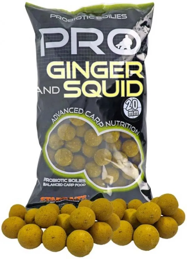 NextFish - Horgász webshop és horgászbolt - Boilies Pro Ginger Squid 20mm 800g