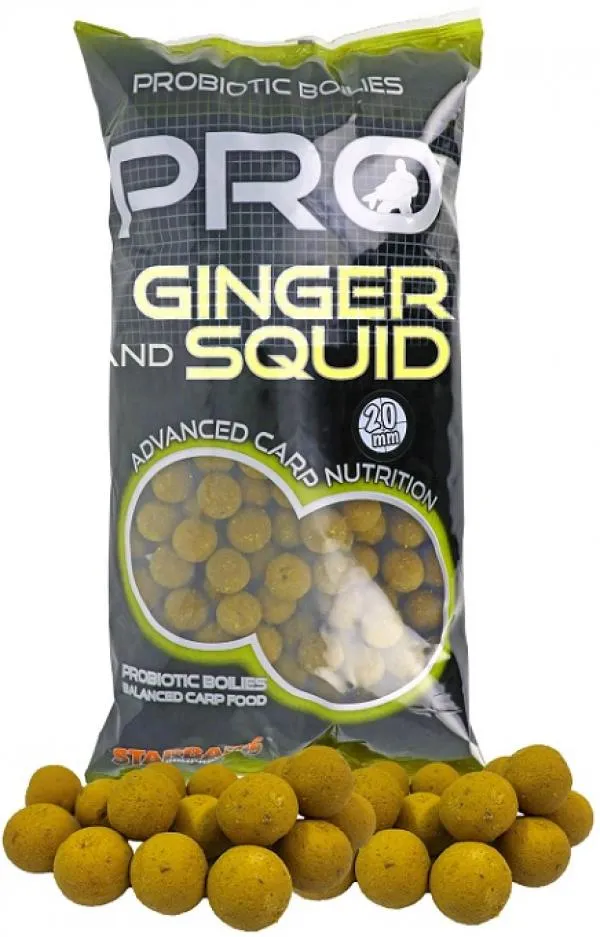 NextFish - Horgász webshop és horgászbolt - Boilies Pro Ginger Squid 14mm 2kg