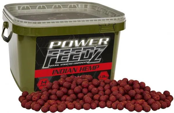 NextFish - Horgász webshop és horgászbolt - Starbaits Power FEEDZ Indian Hemp 14mm 1,8kg Etető Bojli