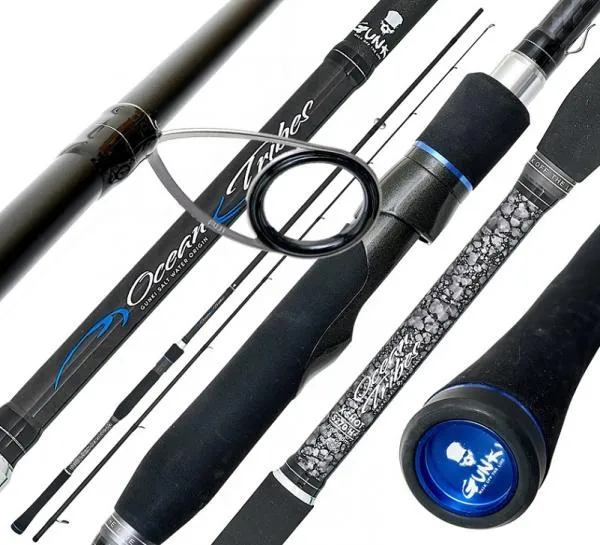 NextFish - Horgász webshop és horgászbolt - GUNKI Ocean Tribes Xshot S 2,20m MH 5-25/30g pergető horgászbot