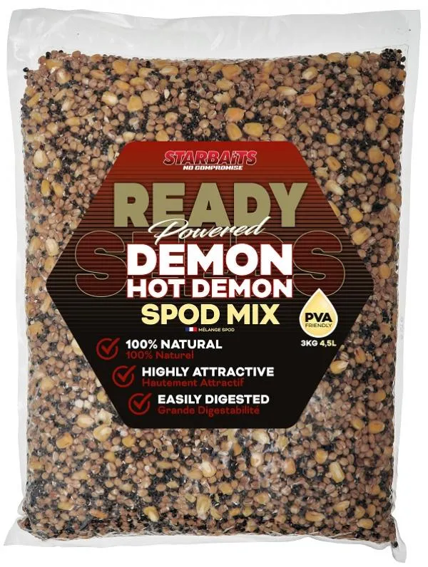 NextFish - Horgász webshop és horgászbolt - Starbaits Ready Seeds Hot Demon Spod Mix 3kg magmix