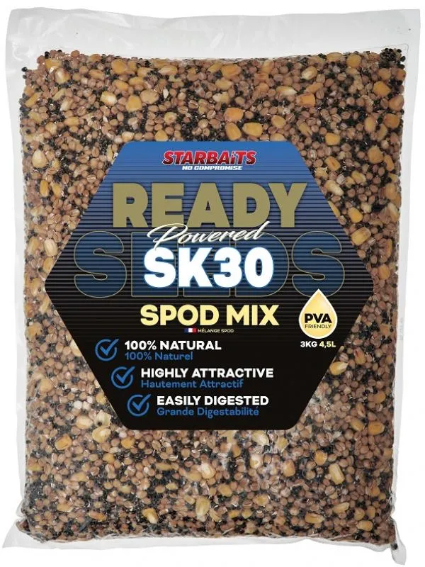 NextFish - Horgász webshop és horgászbolt - Starbaits Ready Seeds SK30 Spod Mix 3kg magmix