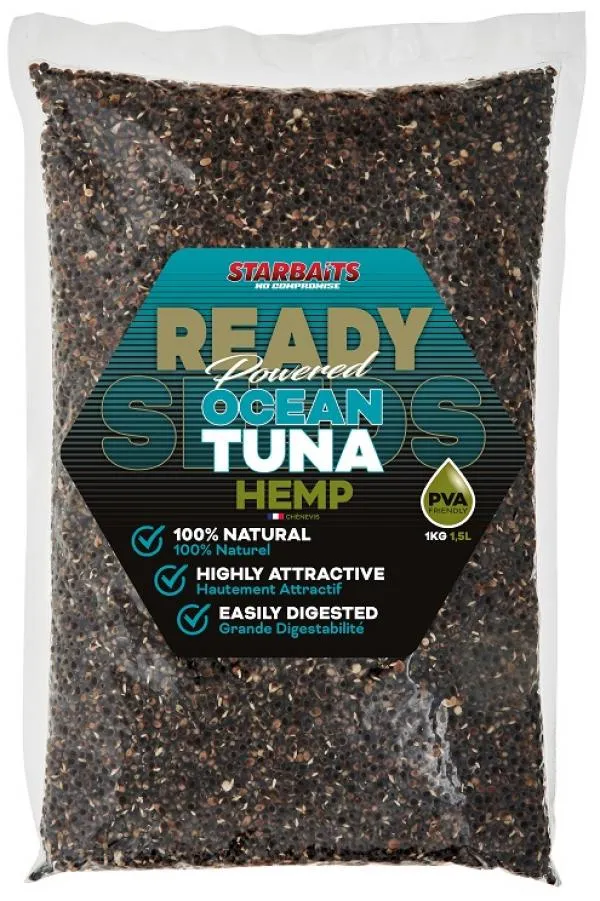 NextFish - Horgász webshop és horgászbolt - Starbaits Ready Seeds Ocean Tuna Hemp 1kg kender