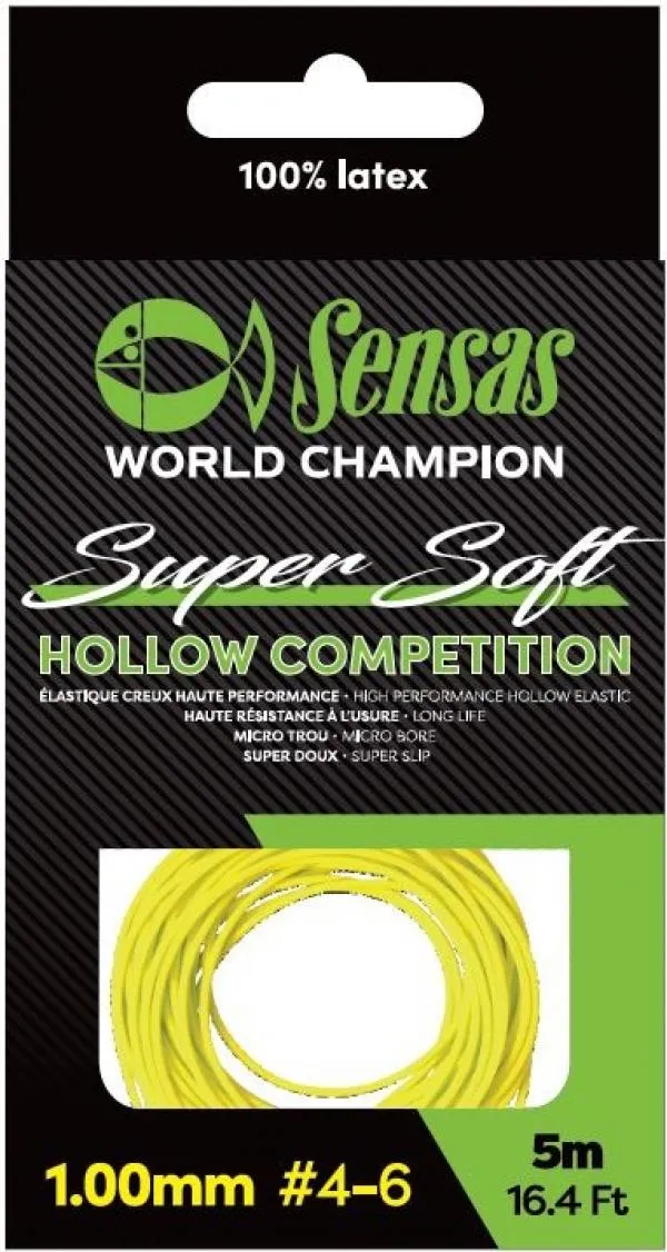 NextFish - Horgász webshop és horgászbolt - Rakósgumi Hollow Competition Super Soft 5m 1,0mm