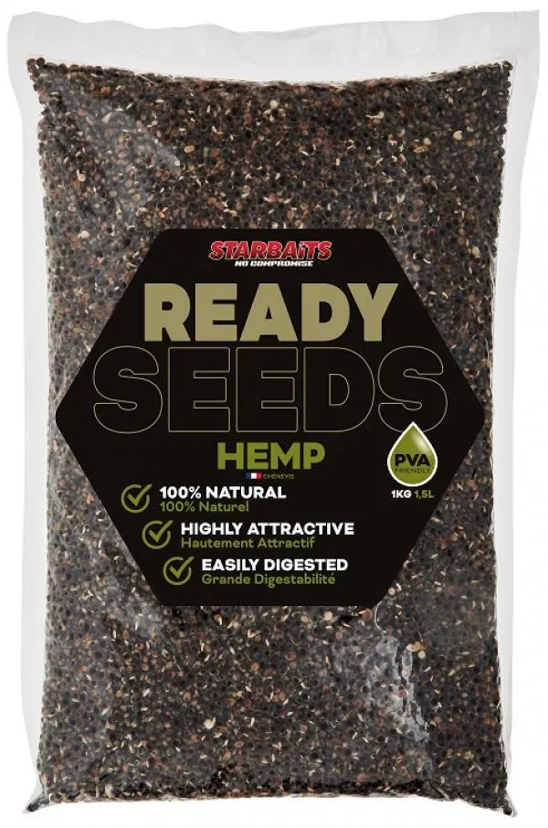 NextFish - Horgász webshop és horgászbolt - Starbaits Ready Seeds Hemp 1kg kender